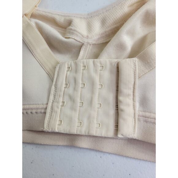 Playtex 18 Hour Active Beige Breathable Comfort Wire Free Bra Size 38DD - Picture 4 of 6